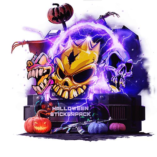 кейс стандофф Halloween Sticker Pack