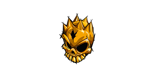 Sticker | Gold Skull