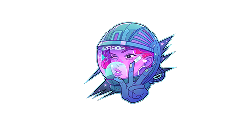 Sticker | Bubblegum Space Color