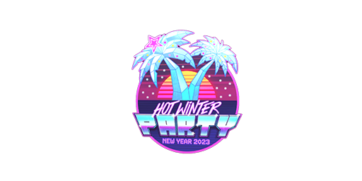 Sticker | Hot Winter Party