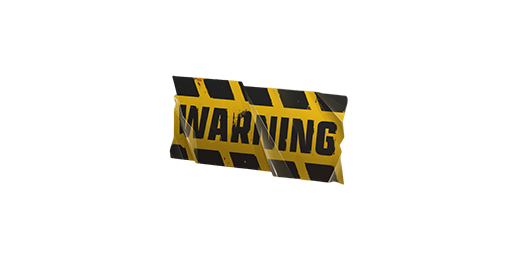 Sticker | Warning