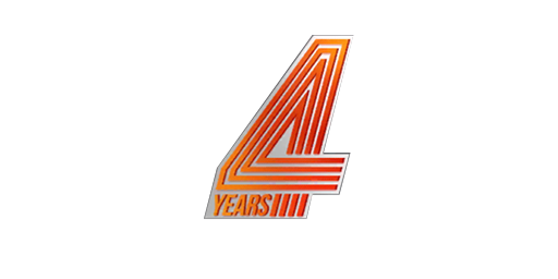 Sticker | 4 Years Metallic