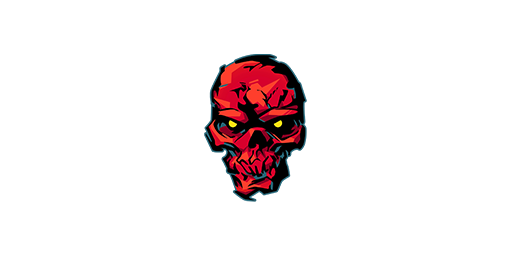 Sticker | Crimson Skull Color