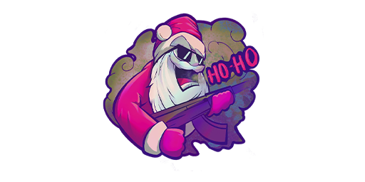 Sticker | Mad Santa