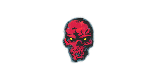 Graffiti | Crimson Skull